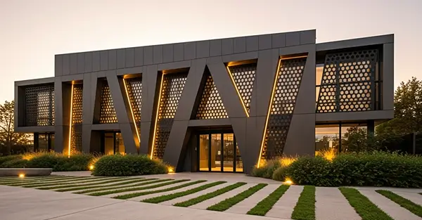 Fachada de Metálica